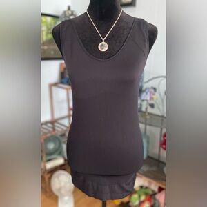 Jockey Black Tank Top Size Medium